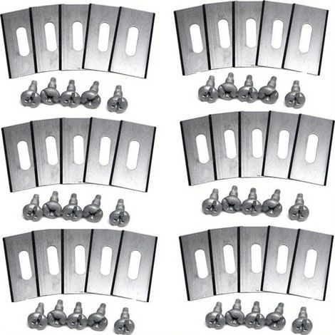 18/30Pcs Replacement Blades ,Compatible For HUSQVARNA ,Automower 310, 420, 315X, 430X, 305 \u2013 Robotic Lawn Mower Cutting System(18pcs SILVER) (1/4)