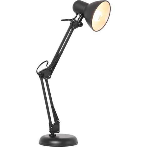 Mexlite - lampe de table - Study - noir - métal - lampe de bureau (1/5)