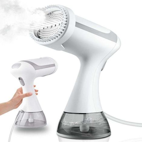 Garment Steamer, 1500W Portable Garment Steamer, Vertical Steamer with 300ml Water Tank, Fast Heating in 20s, Travel Steam Iron for Removing Wrinkles from Clothes (1/4)