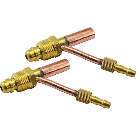 Raccord 5/8"-18 Mâle pour Câbles Soudage Torches TIG SR-26/WP-26 - Connexion Gaz/Eau Séparée 2pcs (1/5)