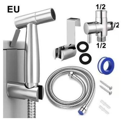 Bidet-Duschkopf, Hochdruck-WC-Duschkopf, Bidet-Duschkopf aus Edelstahl