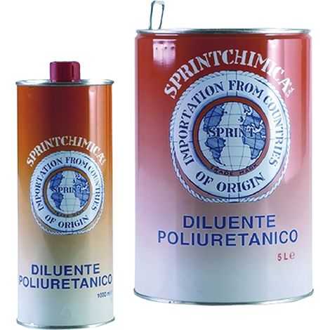 DILUENTE POLIURETANICO Lt. 5- 4 pezzi  - SPRINTCHIMICA