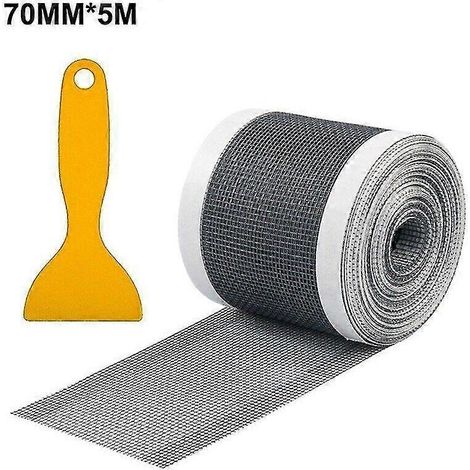 Filtre de siphon de sol pour douche, récupérateur de cheveux, passoire, autocollant en maille pour sortie d'eau, 1 rouleau (1/4)
