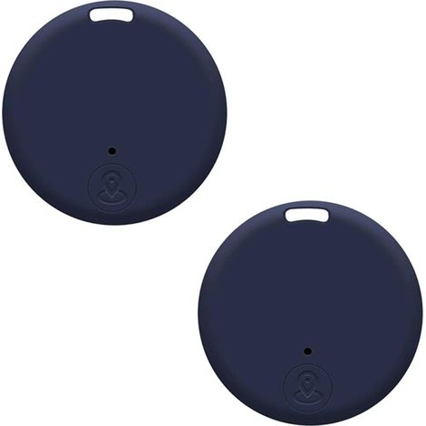 Traceur GPS pour chat (2 pièces) - Traceur intelligent anti-perte pour chien, localisation des chats et animaux de compagnie, bleu (1/5)
