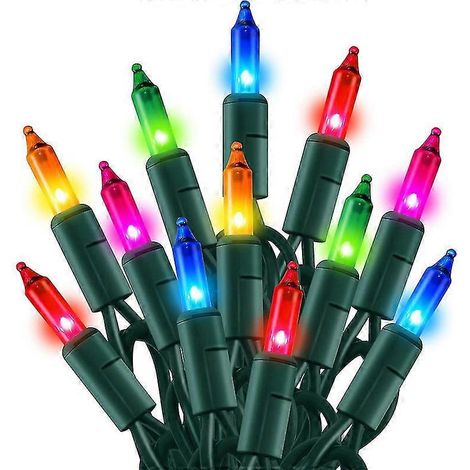 Mini luci natalizie a stringa, 50 LED, certificate UL. (1/5)