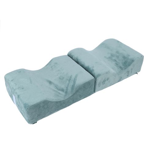 Coussin de jambe pour dormir sur le côté, réduction de pression, évite l’escarre, oreiller de genou pour alité, personnes âgées, femmes enceintes (1/5)