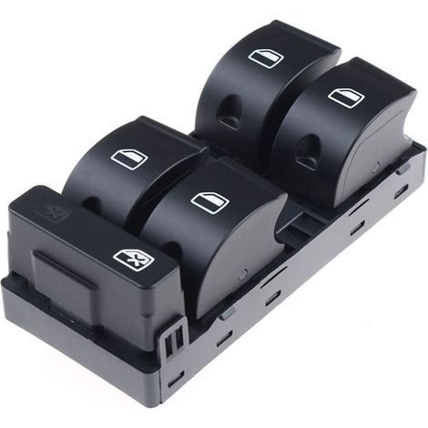 Interruptor de elevalunas botón eléctrico para ventana 8E0959851B compatible con Audi A4 S4 RS4 (1/4)