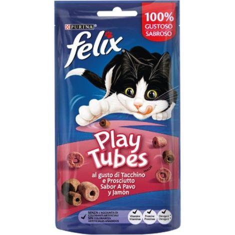 Felix playtubes tacchino e prosciutto 50 g