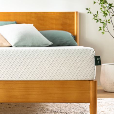 Zinus Materasso in schiuma, Memory Foam, Bianco, Singolo (1/5)