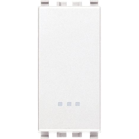 VIMAR - 20010.B Pulsante 1P NC 10A bianco