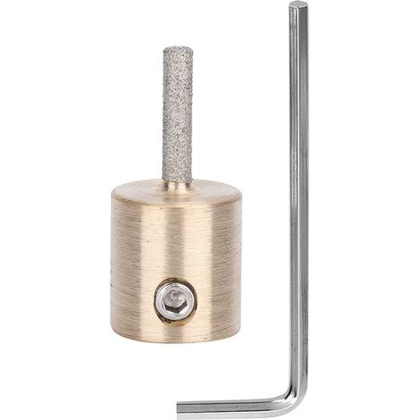 Muela abrasiva de diamante, muela abrasiva de metal, herramienta abrasiva para vidrio cerámico, muela abrasiva de diamante para vidrio, herramientas de cabezal para amoladora de vidrio de diamante de 