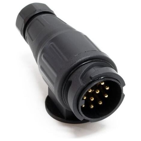 Adaptateur 13 broches pour remorque 12V Fiche pour attelage de remorque Prise de courant Automobile (1/5)