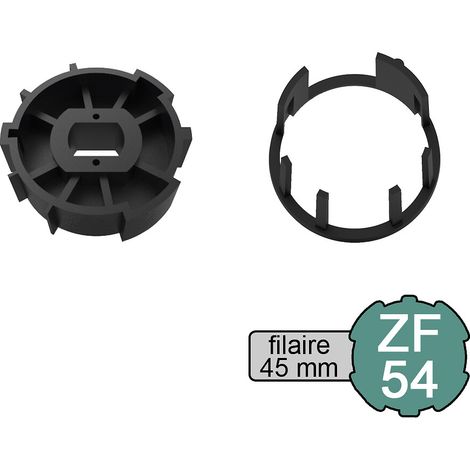 Slid'Up By Mantion – Kit adaptateur pour moteur de volet roulant filaire Ø 45 mm – Couronne et roue d'entraînement pour tube ZF Ø 54 mm – Installation facile (1/3)