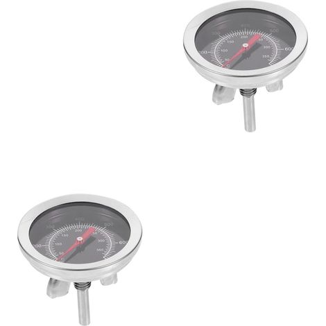 Alipis 2 Pièces thermomètre à gril thermomètre barbecue compteur (1/5)