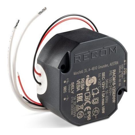 SOMMER Y10361 Universaltransformator 12 V 1500 mA