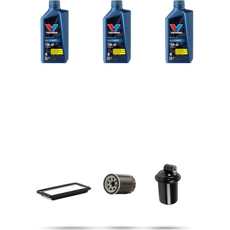 Kit tagliando 3 FILTRI e 3L OLIO compatibile con Hyundai ATOS 1.0i 40kw dal 1998 (1/5)