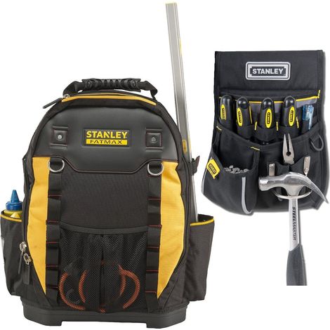 Stanley 1-95-611 FatMax Tool Bag Storage Backpack 1-96-181 Tool Pouch STA195611 (1/3)