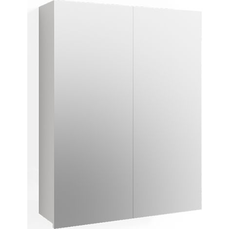 Armoire de toilette Fredd, Blanc, 60 x 77 cm, Vicco