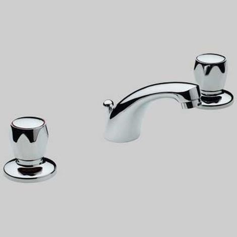 BATTERIA LAVABO 3 FORI CROMO FROMAC - -
