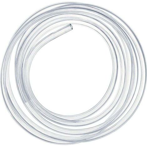 Tuyau flexible transparent 3 mètres Diamètre intérieur 10mm Diamètre extérieur 12mm PVC résistant à l'abrasion et à la corrosion (1/5)