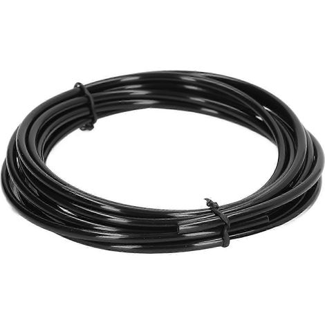 Tuyau UV flexible 4x3mm noir, accessoire plastique pour imprimante photo, longueur 10m (32,81ft), tube d'encre résistant, conduit de remplacement (1/5)