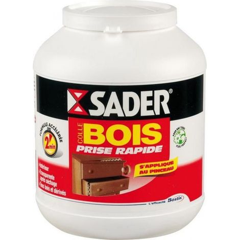 Colle Bois - Colle Vinylique Blanche - Prise Rapide 5 Min - Résistante Humidité - Extérieur Protégé Intérieur Humide - 650 G (1/3)