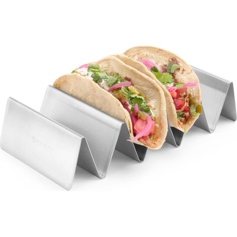 Expositor para sándwiches y perritos calientes, 4 compartimentos - Hendi 429457 (1/2)