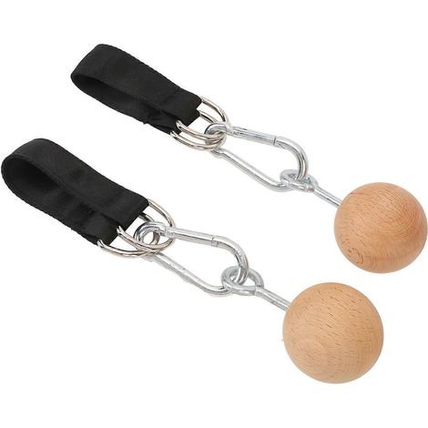 1 paire de poignées de traction antidérapantes et polyvalentes avec sangle pour l'entraînement de force et le fitness. (1/5)