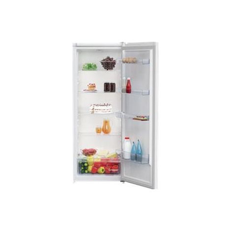 Beko – Réfrigérateur 1 porte 252L – Dégivrage automatique – Clayettes en verre – Éclairage LED – Classe énergétique E – 54 cm de large