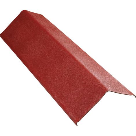 Onduline Ortgang Ondalux 110 x 18 cm rot Dachpappe & Bitumen
