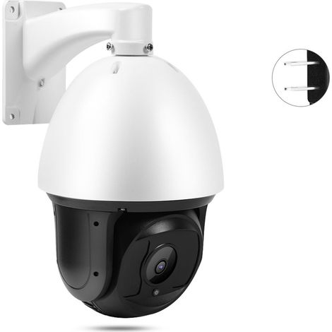 Caméra AHD PTZ 30X Zoom 1080P IP66 100-240V, vision nocturne 100m, coaxial ONVIFUS, système NTSC (1/5)
