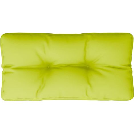 Maison Exclusive - Palettenkissen Knallgrün 70x40x12 cm Stoff