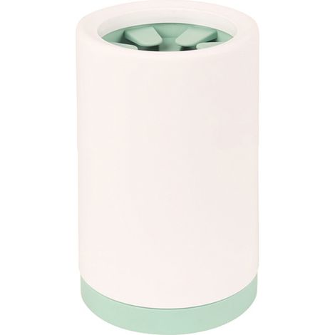 Nettoyeur Pattes Chien - Gobelet Lavage Silicone Souple - Brosse 360 Degrés Pour Petit Et Grand Chien - Vert (1/5)