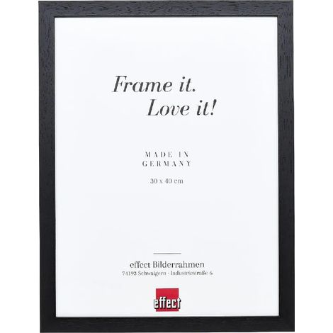 Profilé de cadre en bois effet bois 2210 noir 18x24 cm verre standard (1/4)