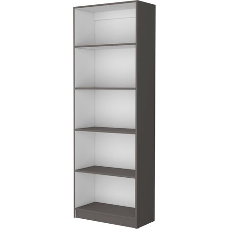 Home Straight Libreria in melamina a 5 ripiani (1/5)