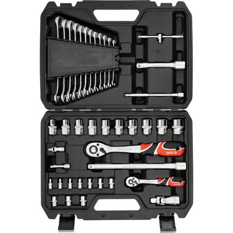 YATO SET Tool Tool 1/4", 1/2" 41PCS - YT-38742