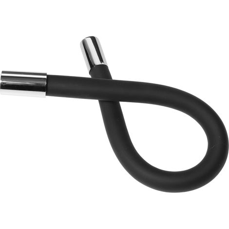 Verlängerungsschlauch für Küchenarmatur – Schwenkschlauch – schwarz – 50 cm – 1/2-Zoll-Anschluss