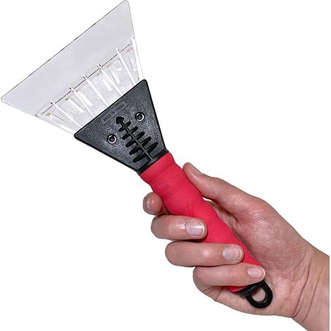 APEX Grattoir à glace robuste pour réfrigérateurs et congélateurs : outil de déglaçage extra-résistant pour les glaces et givres tenaces. (1/5)
