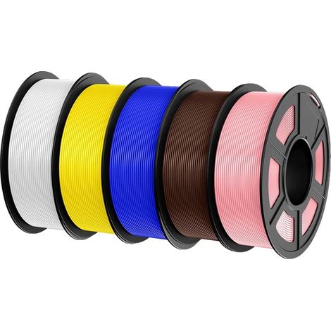 Filament d'imprimante 3D, diamètre 1,75 mm, haute résistance, PETG 5MIX0015 (1/2)