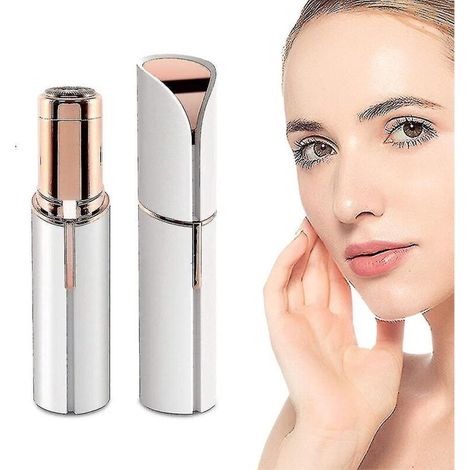 Épilateur facial pour femmes, épilation du visage indolore pour femmes - NOIR - (1/5)