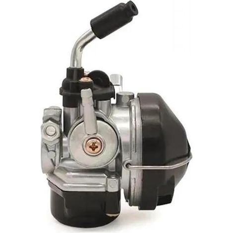 Carburateur de type 1412 adapté aux cyclomoteurs Dellorto 14,12 mm SHA, également compatible avec les cyclomoteurs Tomos 14 12 (14/12). (1/4)