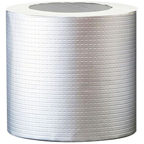 QORVA-ALUMINIUM TAPE : Ruban Adhésif Hyper Résistant et Étanche à Forte Tenue pour Fissures, Fuites, Trous(5CM5M) (1/3)