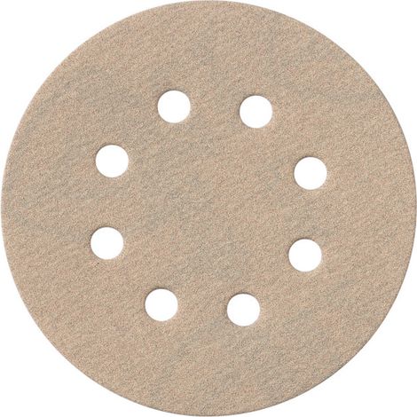 25 feuilles abrasives auto-agrippantes 125 mm, P 320, série « professional », pour peinture, vernis, mastic, pour ponceuse excentrique, corindon, avec revêtement de stéarate metabo 25 pièces
