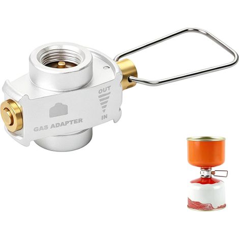 Adaptateur de Recharge de Bidon de Gaz Portable pour l'extérieur (1/5)