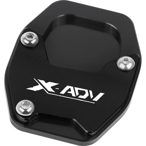 (Black x-ADV)Almohadilla de rallonge de pata de cabra CNC para motocicleta, placa de rallonge de pie laterale pour HONDA X-ADV750, XADV 750, NC750X, NC 750X, 2021, 2022, 2023 maxpower (1/4)