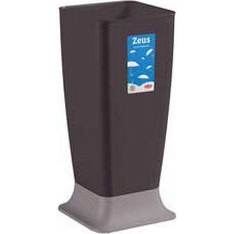 6PZ PORTAOMBRELLI ZEUS IN POLIPROPILENE - colore moka/tortora