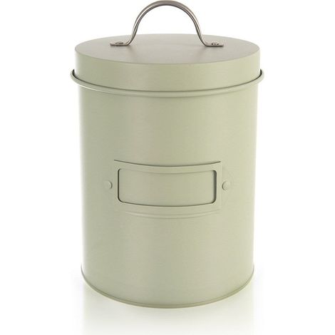 Grünlicher Metallbehälter, 1,3 l (1/5)
