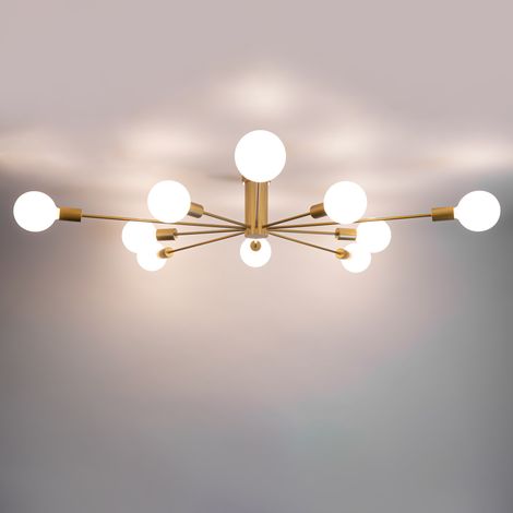 Lampada da soffitto "ASTRA" - 10 luci - E27 (1/5)