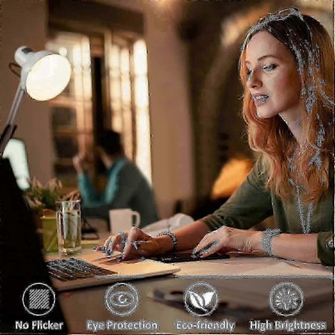 Ampoule LED E14 16 W blanc chaud 3000 K équivalent halogène 1600 lm 230 V CA non dimmable, lot de 4, pour éclairage domestique, douilles E14 (1/4)