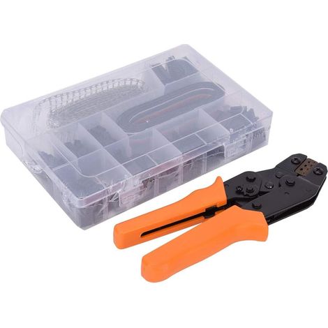 Pince à sertir les viroles de bornes, ensemble d'outils manuels à sertir les câbles métalliques avec 770 bornes (1/5)